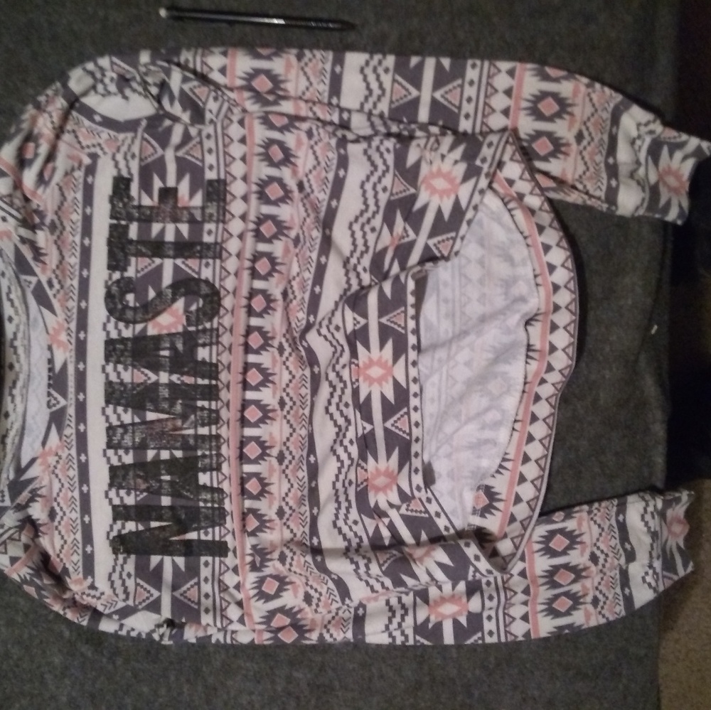 Cute Namaste Long Sleeved Crop Top